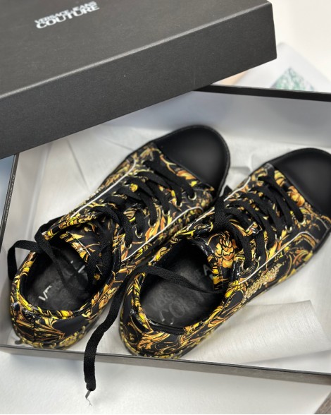 Tenisky dámské Versace Jeans Couture sneakers černé 